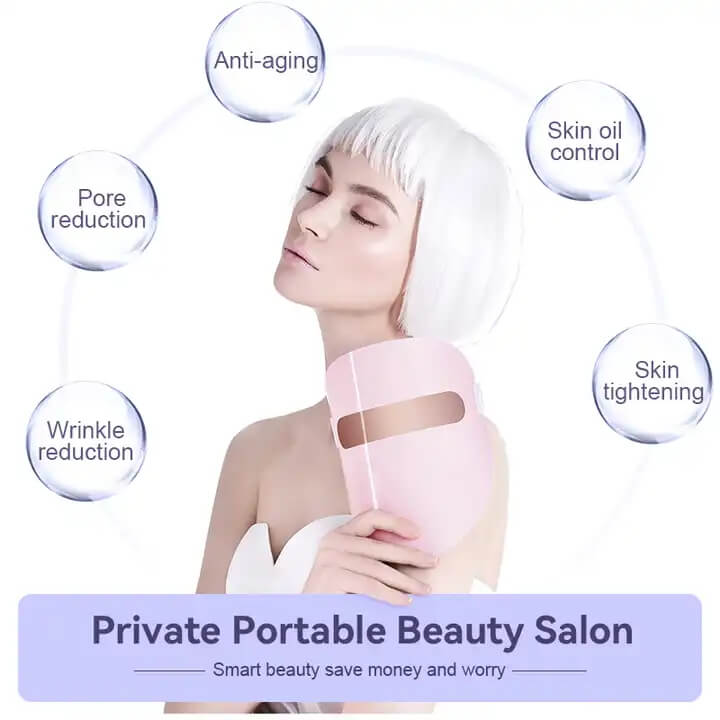 SKB-1818P 뷰티 케어 무선 컬러 옵티컬 led 마스크팩