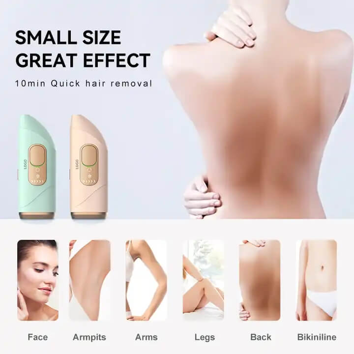 SKB-2008 가정용 휴대용 강한 펄스 레이저 영구 제모